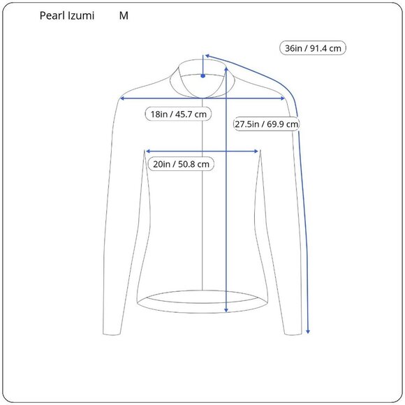 Pearl Izumi Medium Blue Gray Quilted Full-Zip Womens Cycling Jacket Reflective - Picture 2 of 4